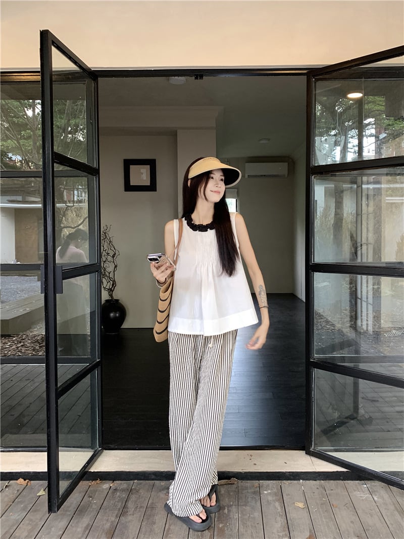 【tops】ノースリーブトップス　M24893
