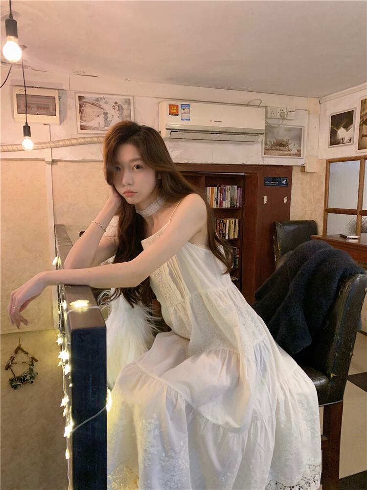 【dress】レースキャミワンピース G20138