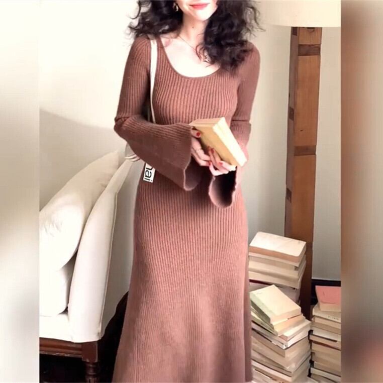 【dress】ニットワンピース　M28343