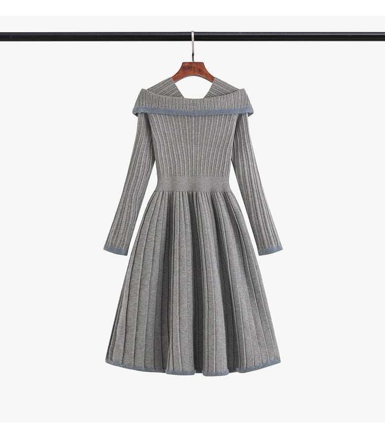 【dress】ニットワンピース　M25363
