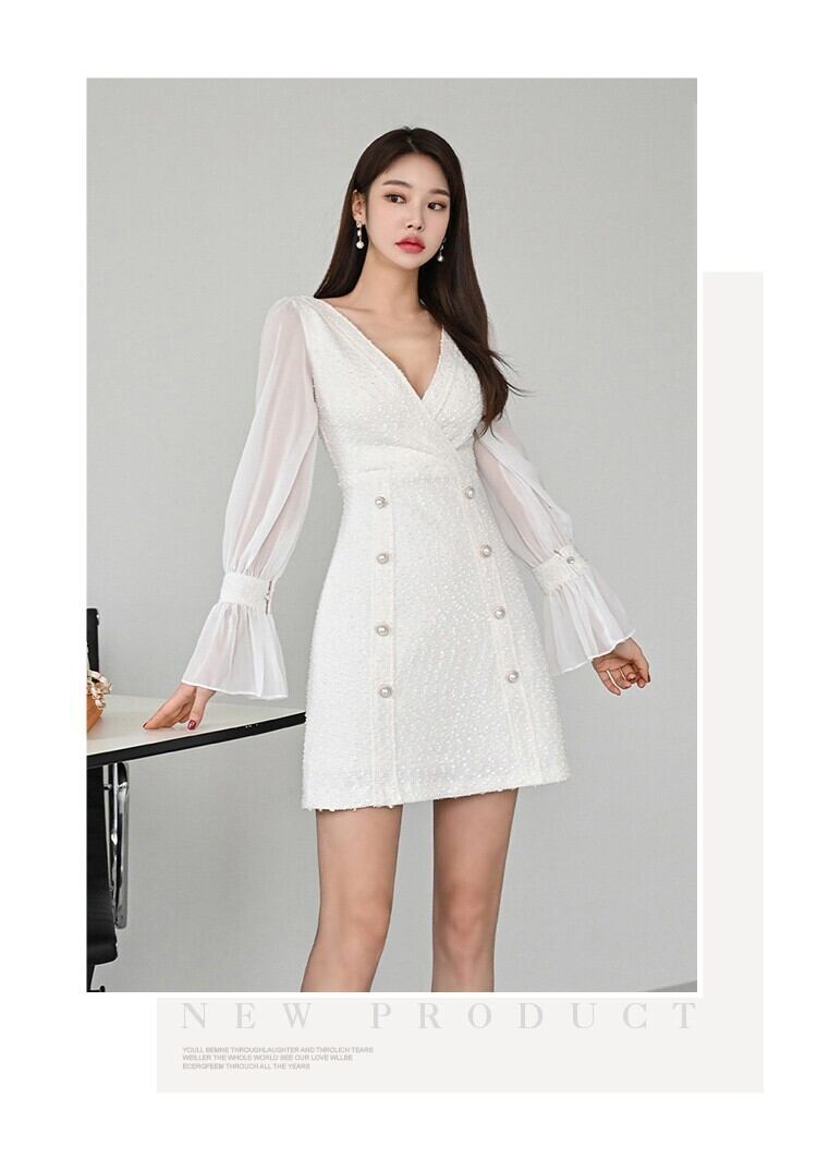 【dress】ドッキングワンピース　M18764