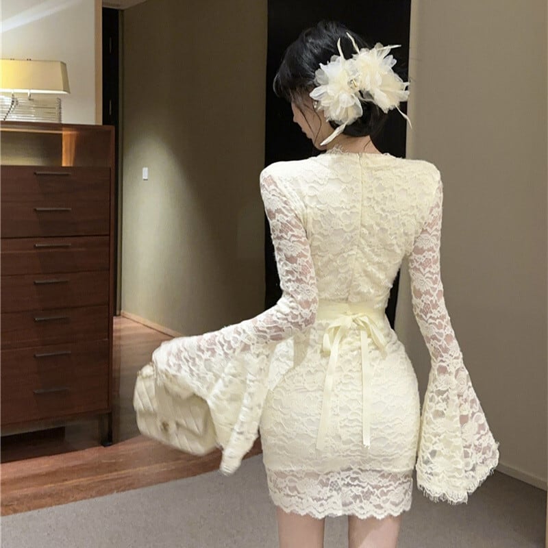 【dress】レースデートワンピース　M28164