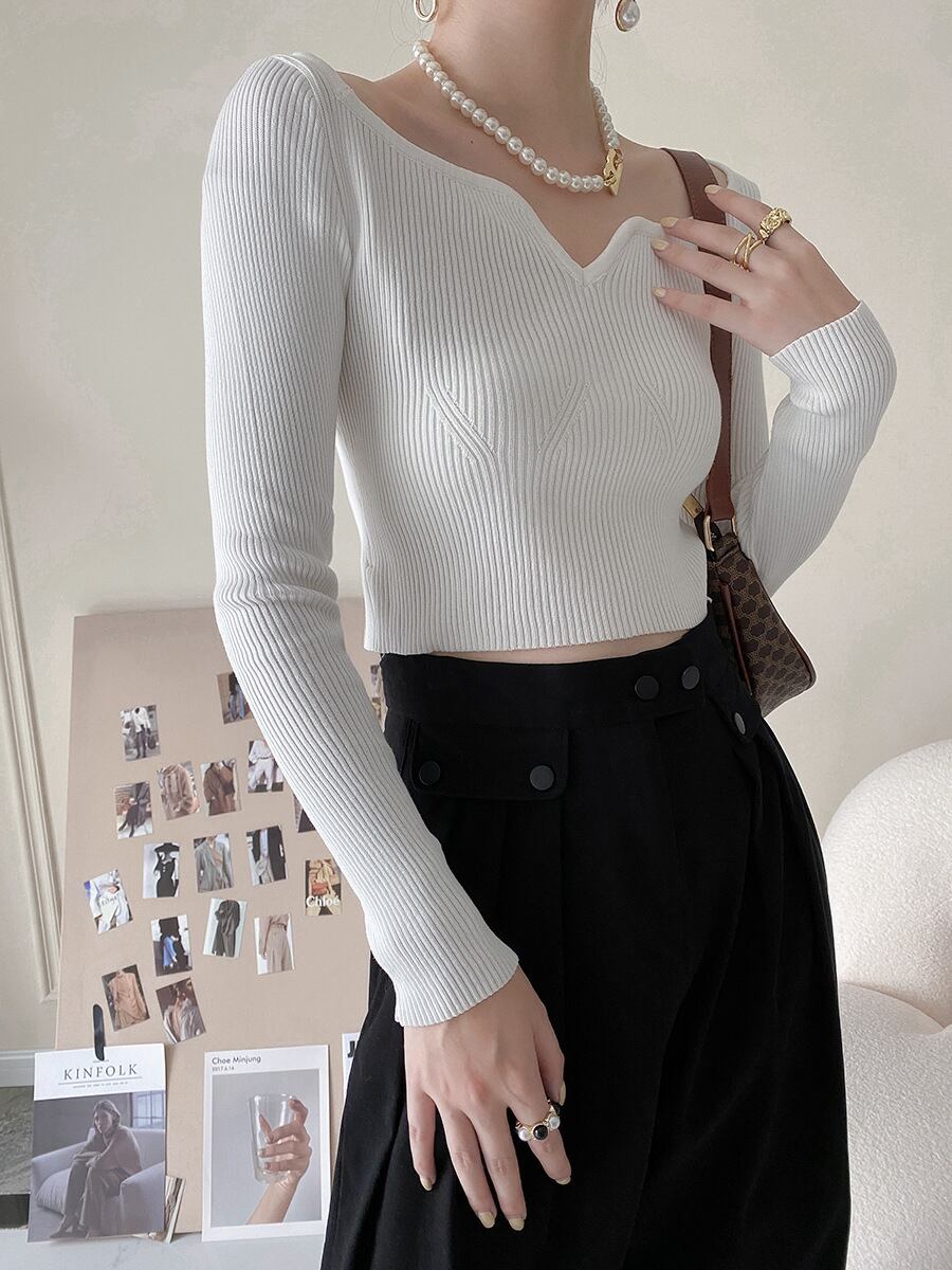 【tops】人気ニットトップス　N2937