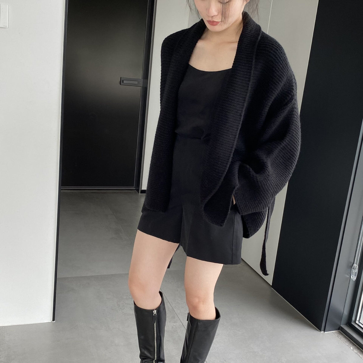 【outer】ニットカーデ　M18733