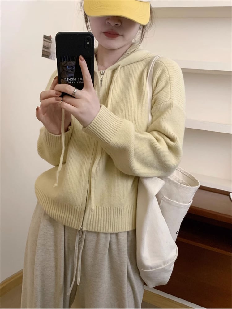 【outer】Wジップニットカーデ　M25963