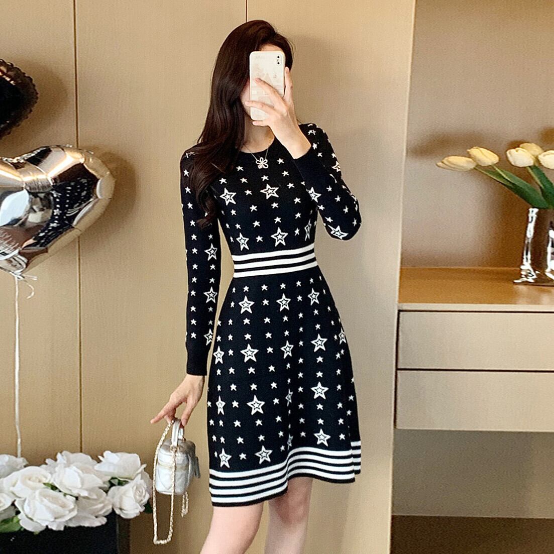 【dress】ニットワンピース　M28413