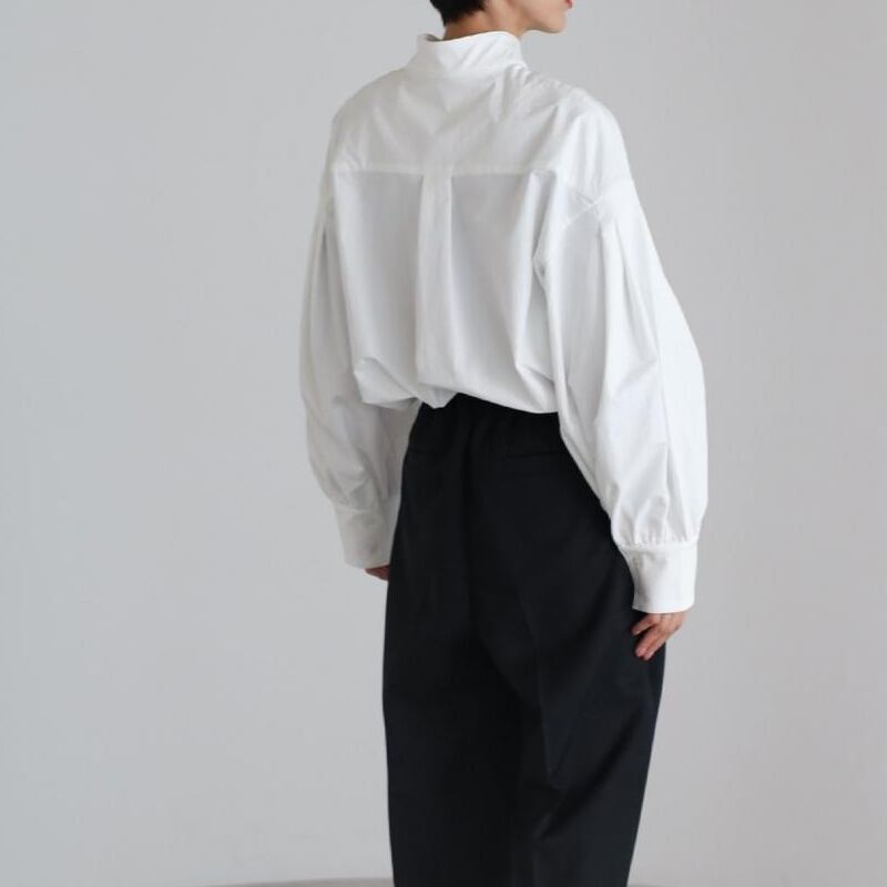 【tops】スタントカラーシャツ Q7084