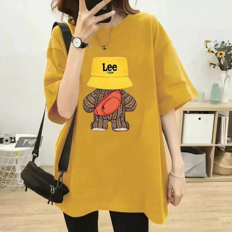 【tops】4色ゆったりＴシャツF7626