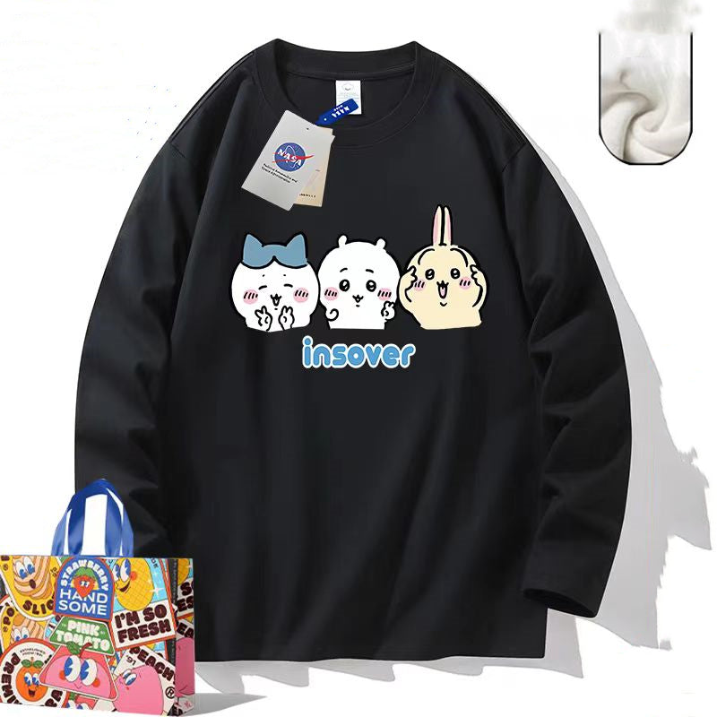 【tops】キャラクター春秋長袖TシャツG23745