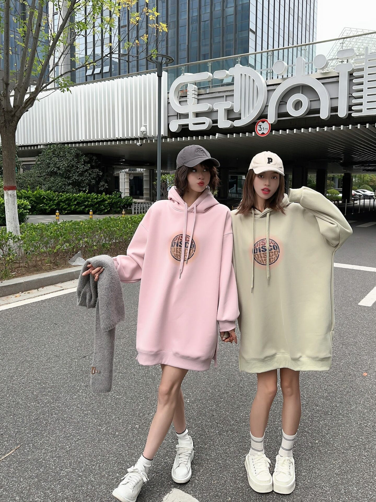 【dress】フード付きカジュアルワンピース    N2167