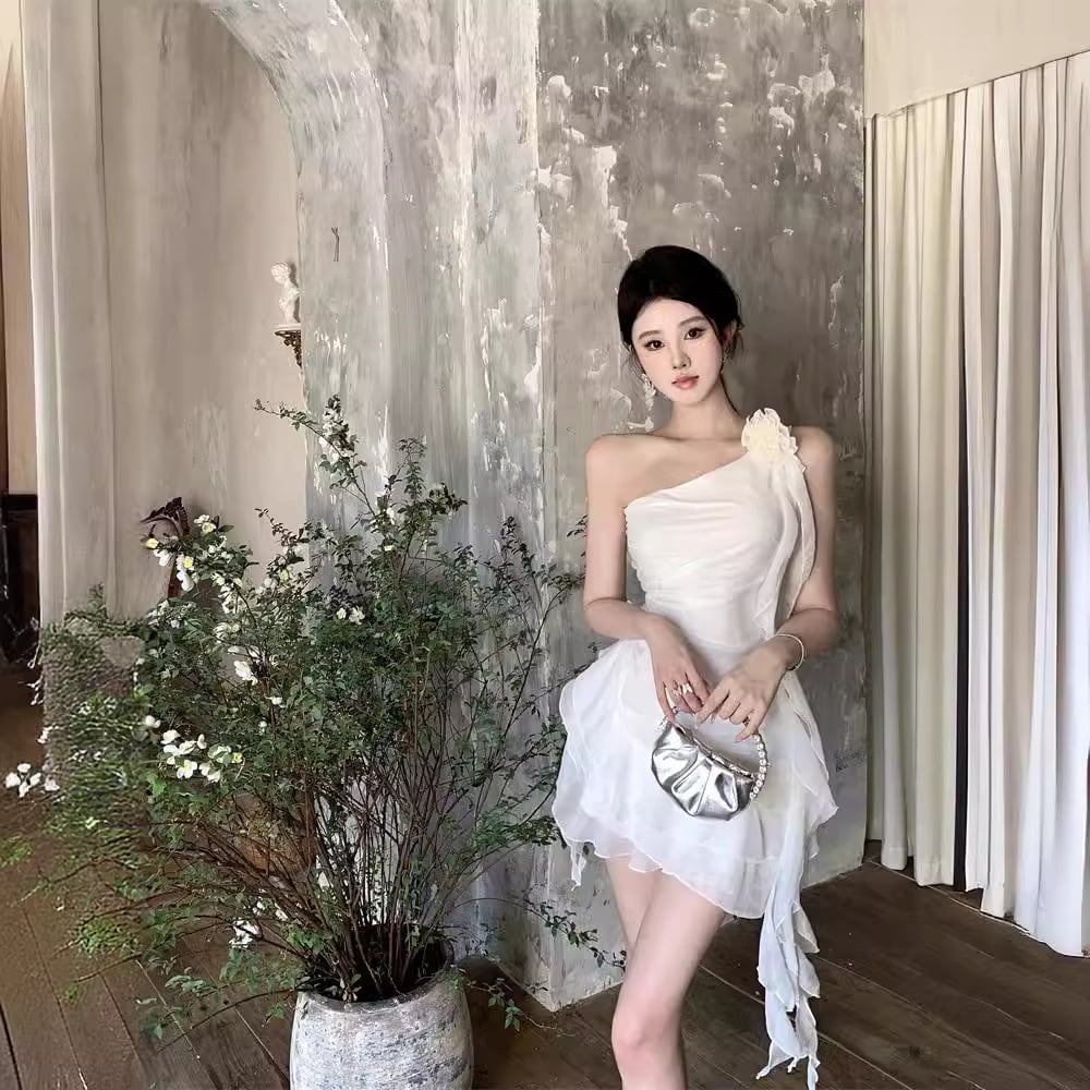 【dress】オフショルダーワンピース　M23897