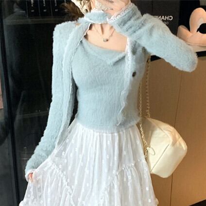 【tops】シャギーニットトップス　M28722