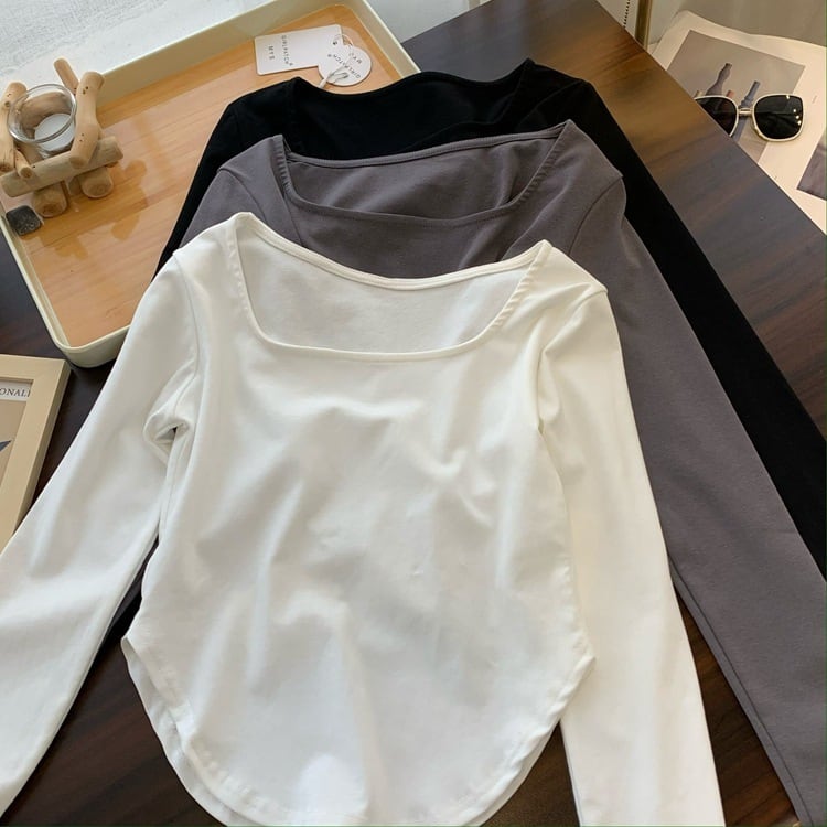 【tops】長袖Tシャツ　M29424