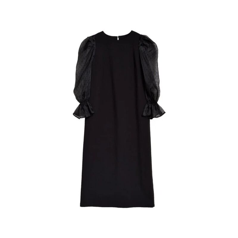 【dress】チュールコンビワンピース　M29875