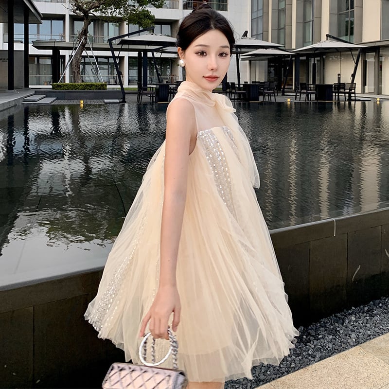 【dress】ノースリーブワンピース　M25288