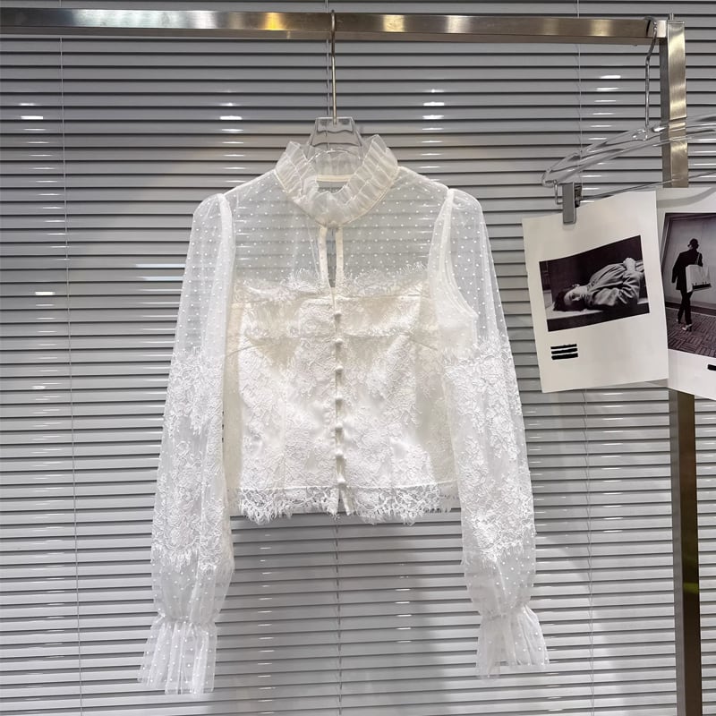 【tops】チュールドッキングレーストップス Q8162