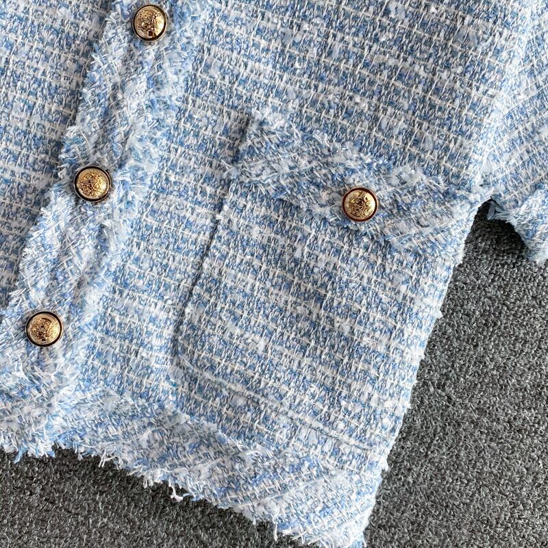 【set】高級感溢れる?3色ラウンドネックトップス+タイトスカートOL通勤セットアップF5647