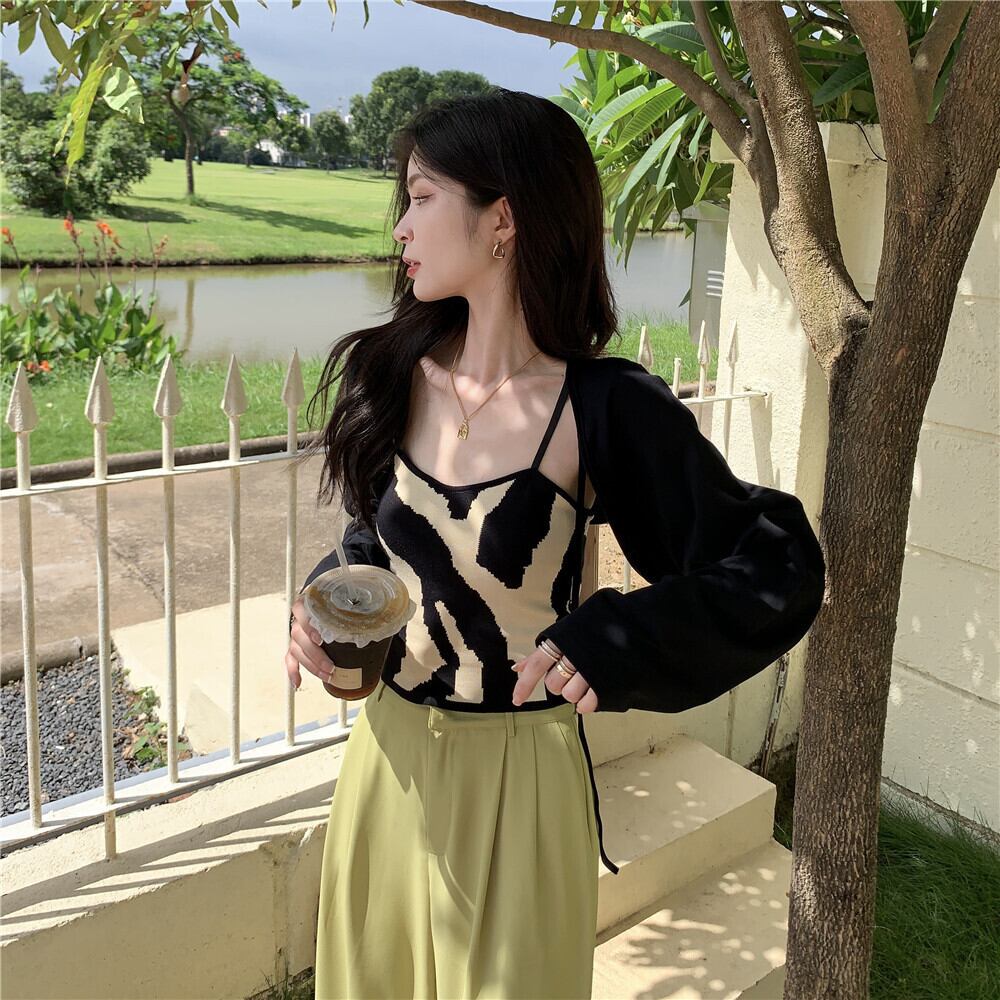 【tops】ニットキャミソールG20107