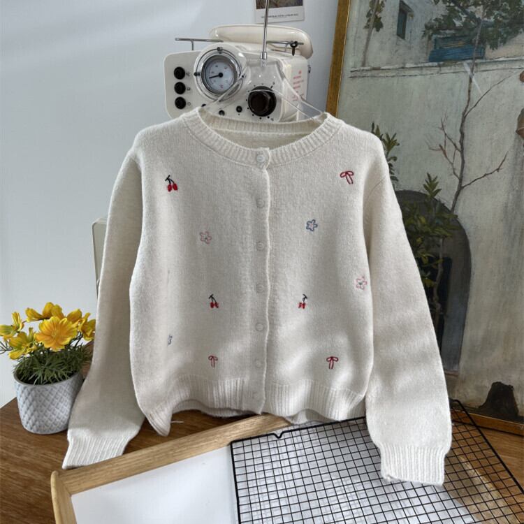 【outer】ニットカーデ　M27508