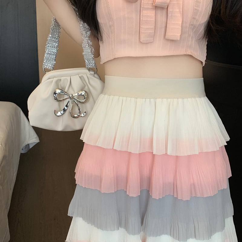 【bottoms】AラインスカートG20483