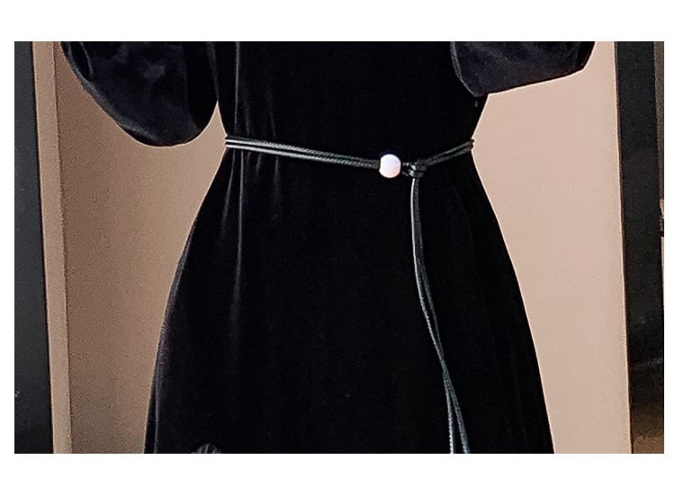 【dress】チュールドッキングワンピース　M27510