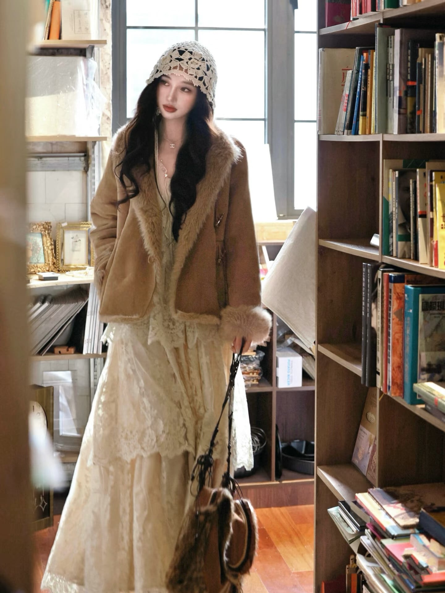【dress】ティアードレースワンピース　N3470
