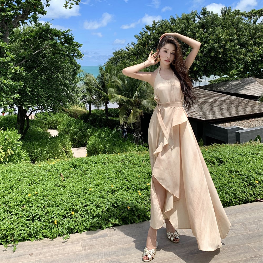 【dress】フリルワンピース　M25305