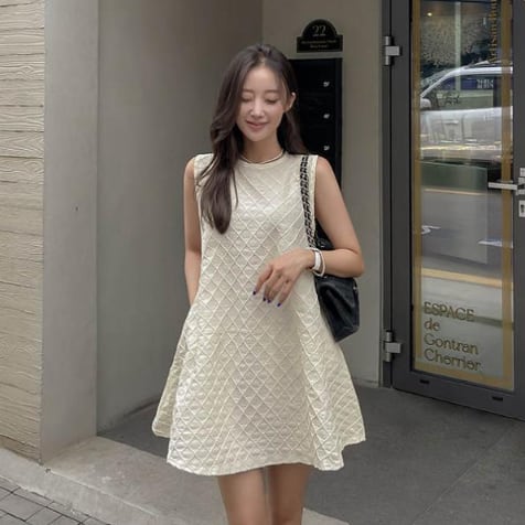 【dress】ノースリーブワンピース　M24028