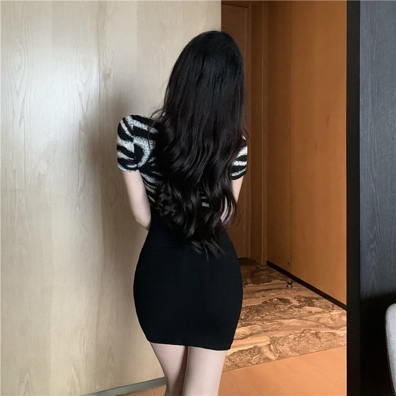 【dress】切り替えデートワンピース　M24264