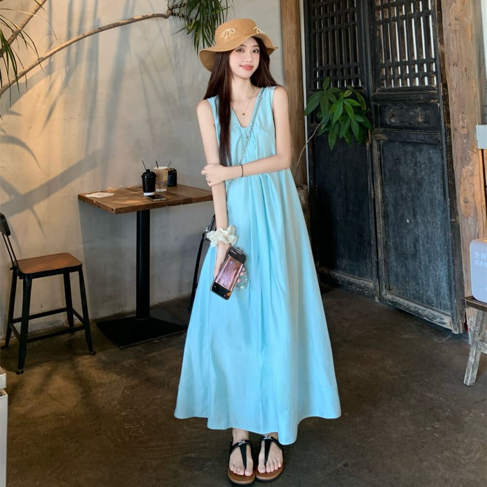 【dress】ノースリーブワンピース　M24956
