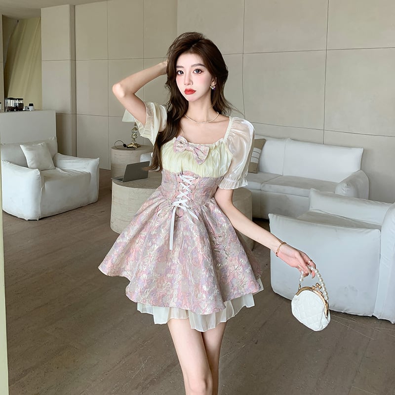 【dress】デートワンピース　M25235