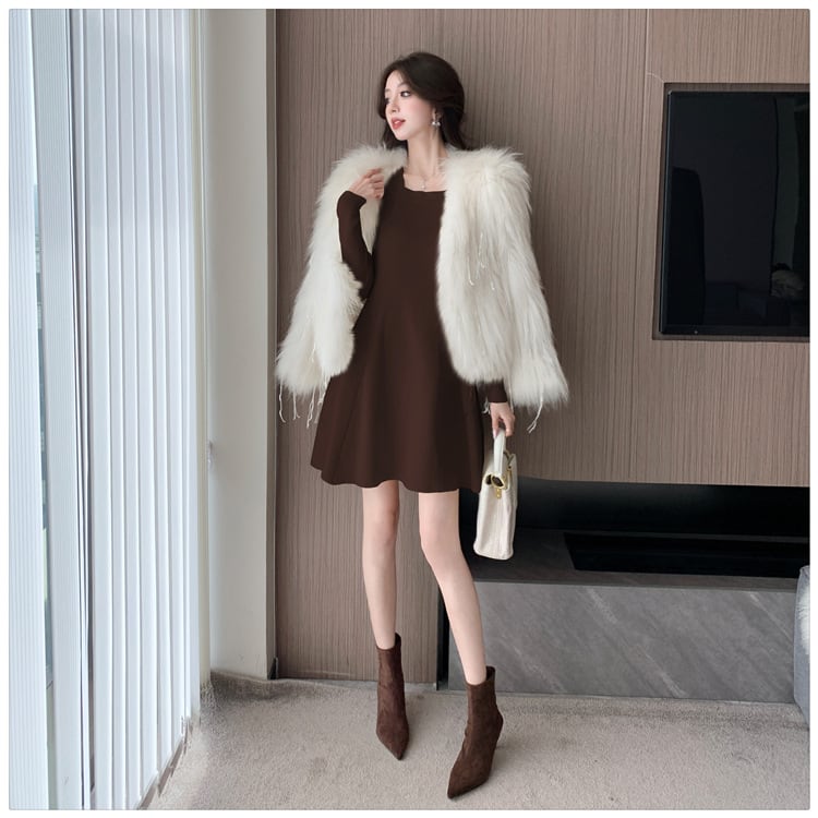 【dress】ニットワンピース　M28079