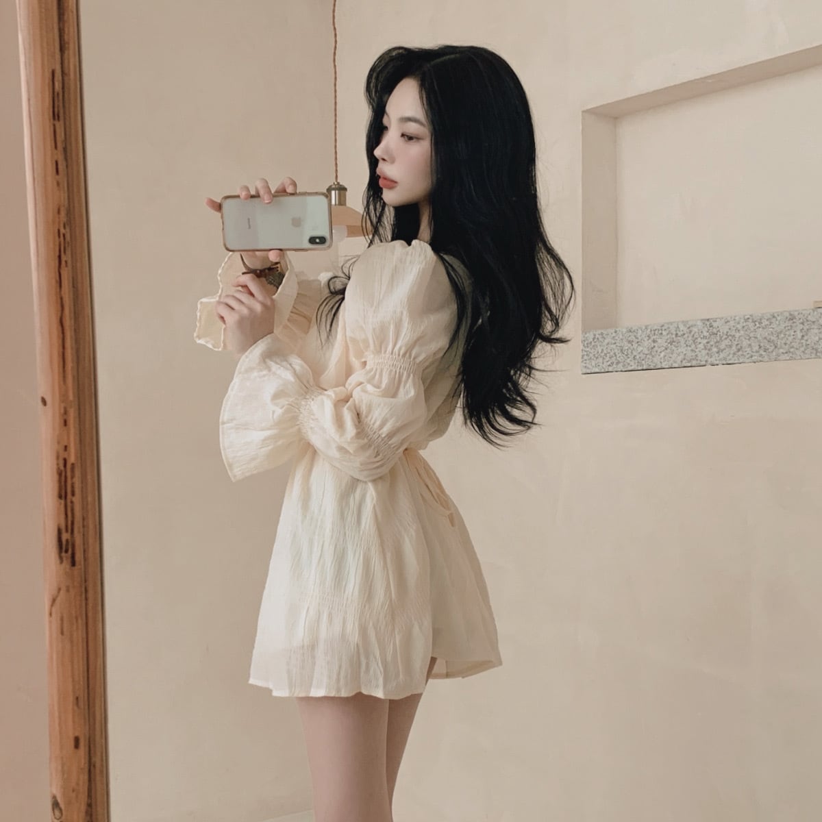 【dress】フリルワンピース　M29428