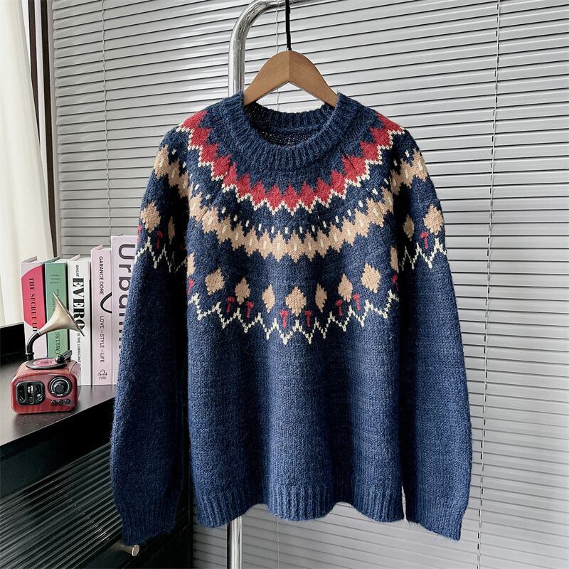 【tops】クルーネックニットセーター　M27911