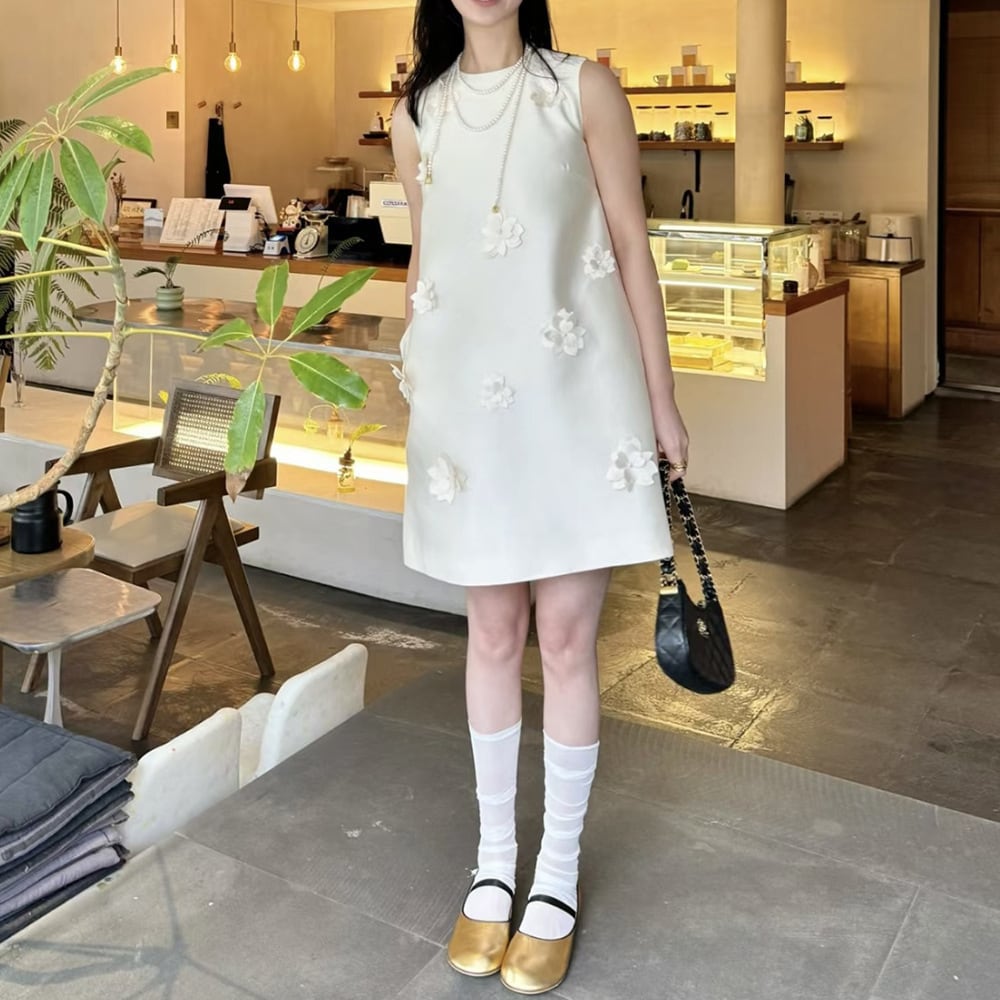 【dress】ノースリーブワンピース　M24307
