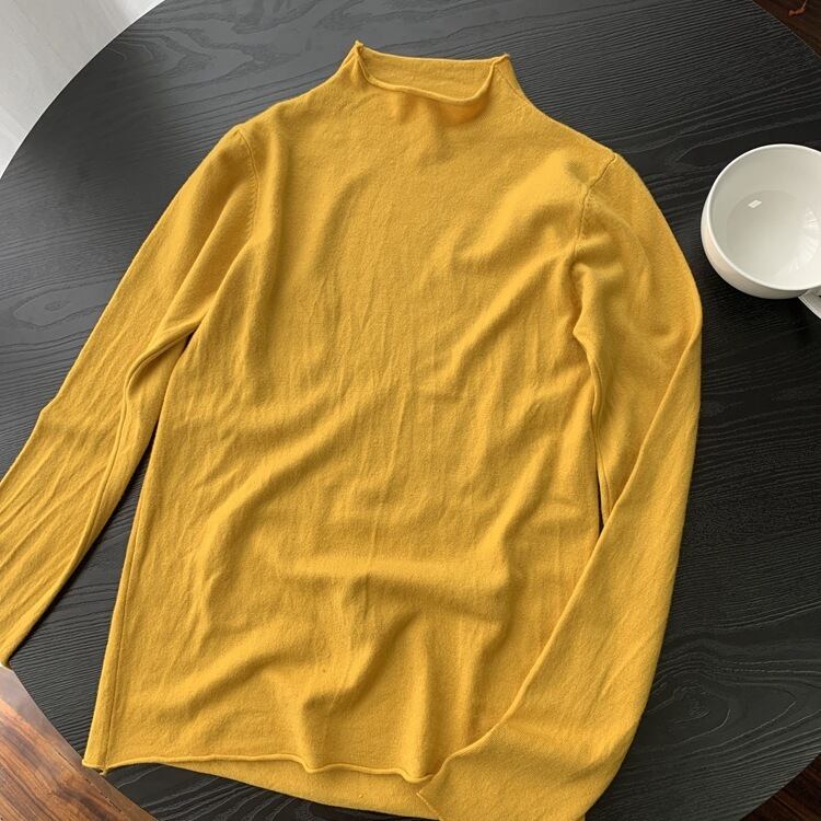 【tops】ニット長袖トップス　M29459