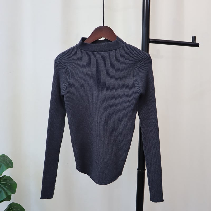 【tops】立体フラワーニットセーター　M25701