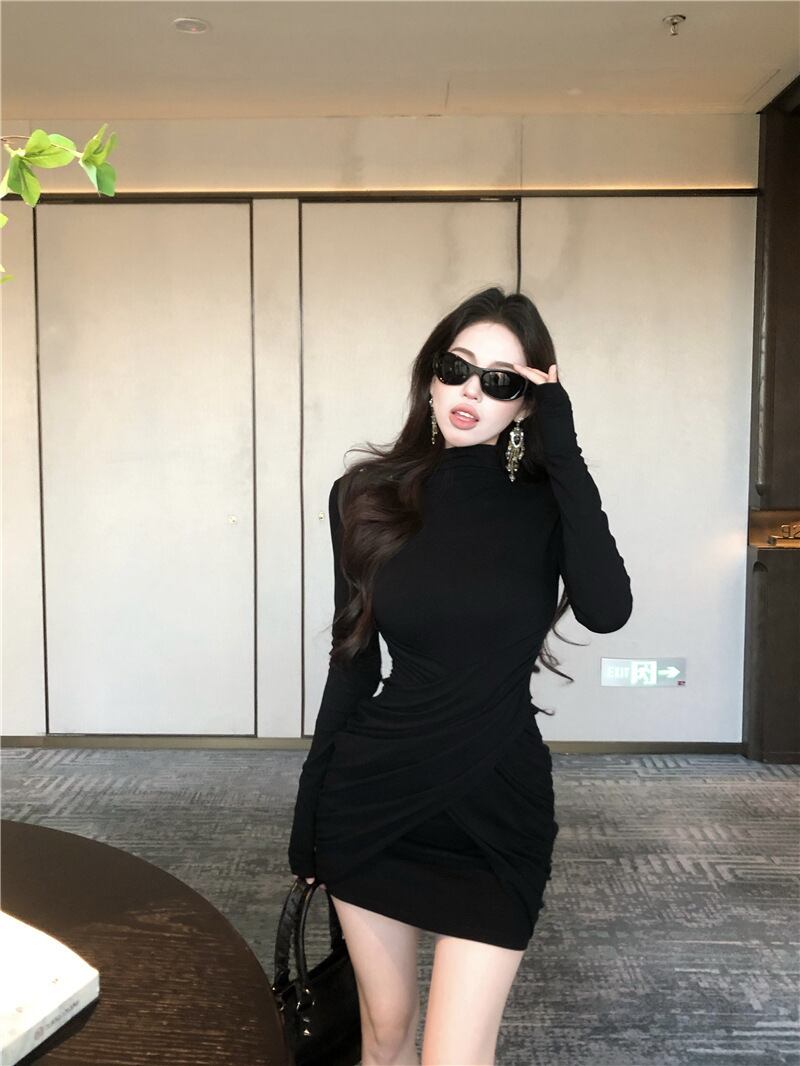 【dress】クロス切り替えワンピース　M28381