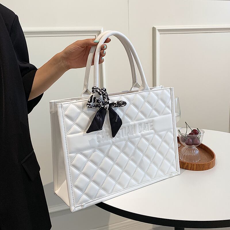 【小物】女性大人気 ファッションシンプル2021新作大容量無地ハンドバッグ G1891