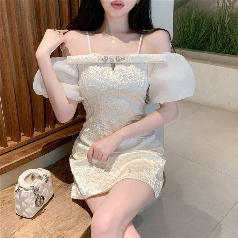 【dress】デートワンピース　M24386