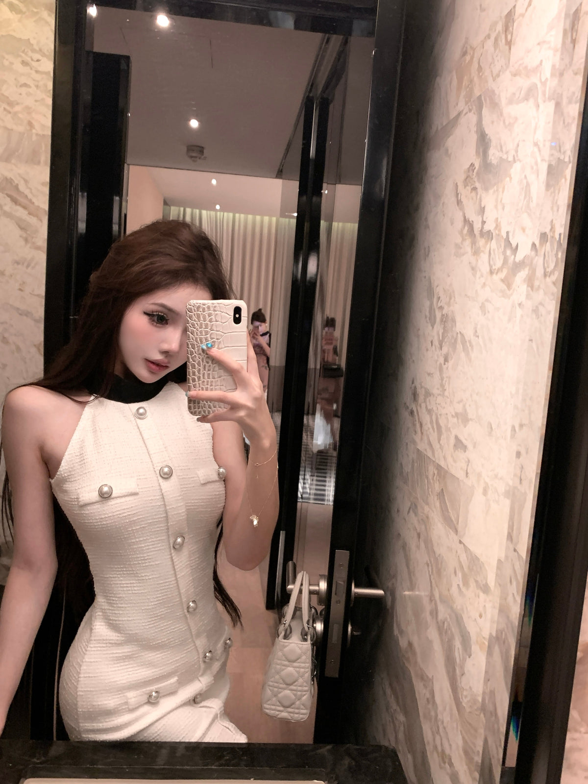 【dress】ノースリーブワンピース　M24680