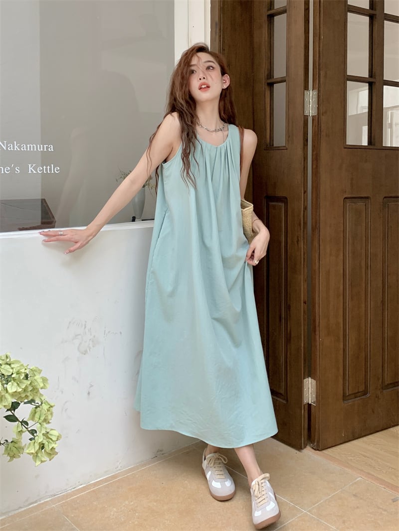 【dress】ノースリーブワンピース　M25058