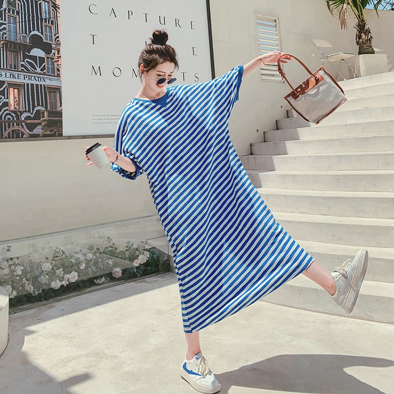 【dress】ボーダー柄ワンピース　M23930
