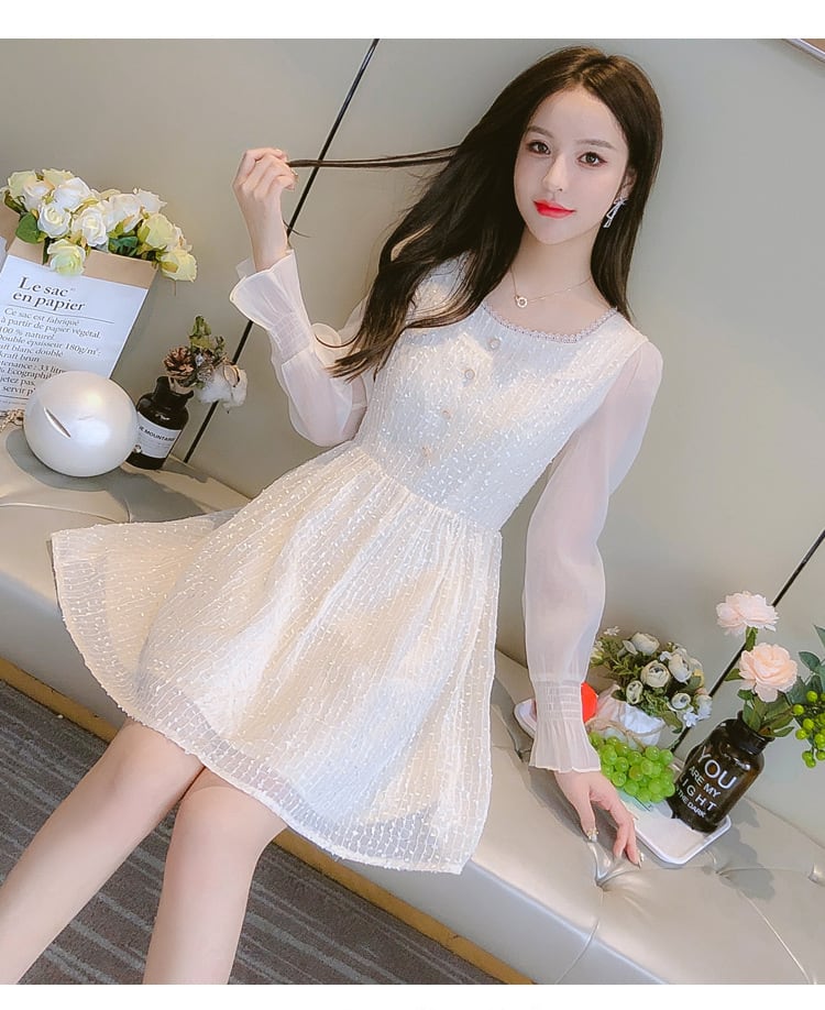 【dress】デートワンピース　M25360