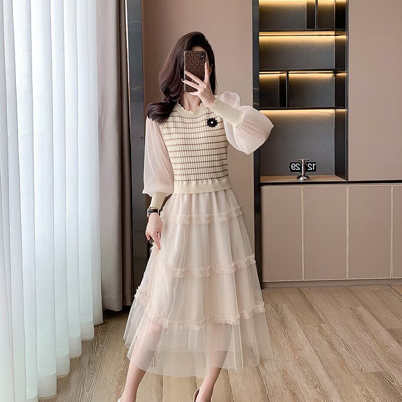 【dress】ドッキングデートワンピース　M17952
