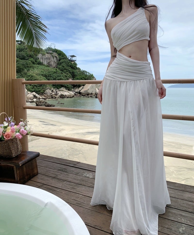 【dress】オフショルダーワンピース　M24906