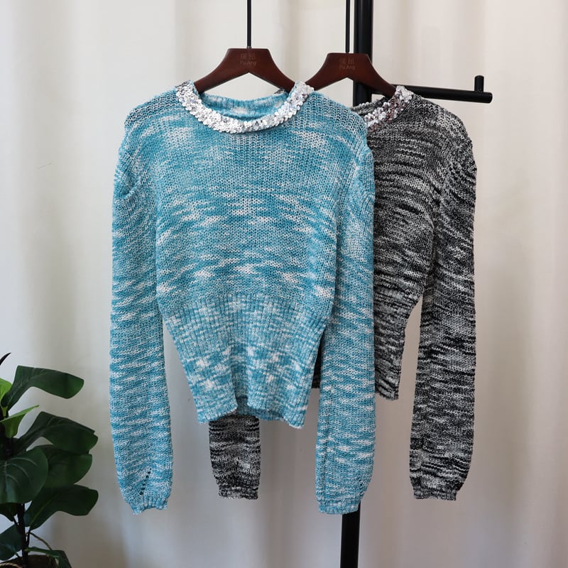 【tops】ニットセーター　M25471