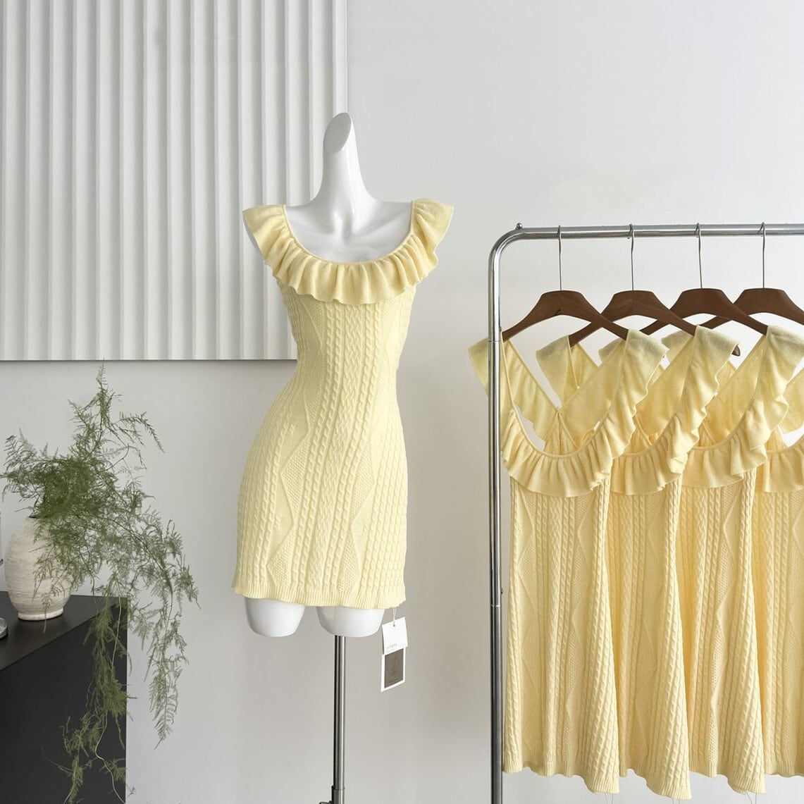 【dress】ニットワンピース　M24820