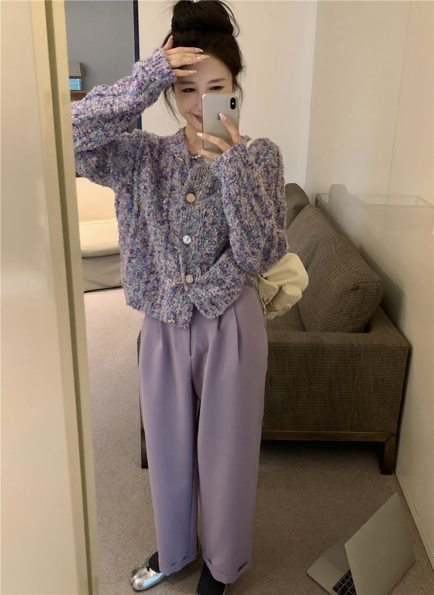 【outer】ニットカーデ　M28792