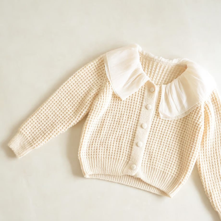 【outer】ドールカラーニットカーデ　M27079